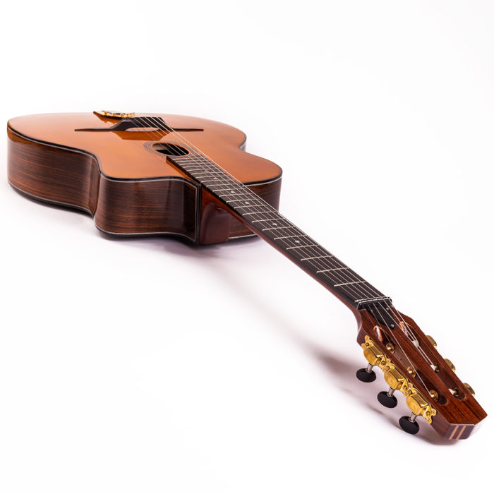 Anton Sandner Favino Gypsy Jazz-Gitarre mit „Petite Bouche“ – Bild 3