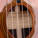 Anton Sandner Favino Gypsy Jazz-Gitarre mit „Petite Bouche“ – Bild 8