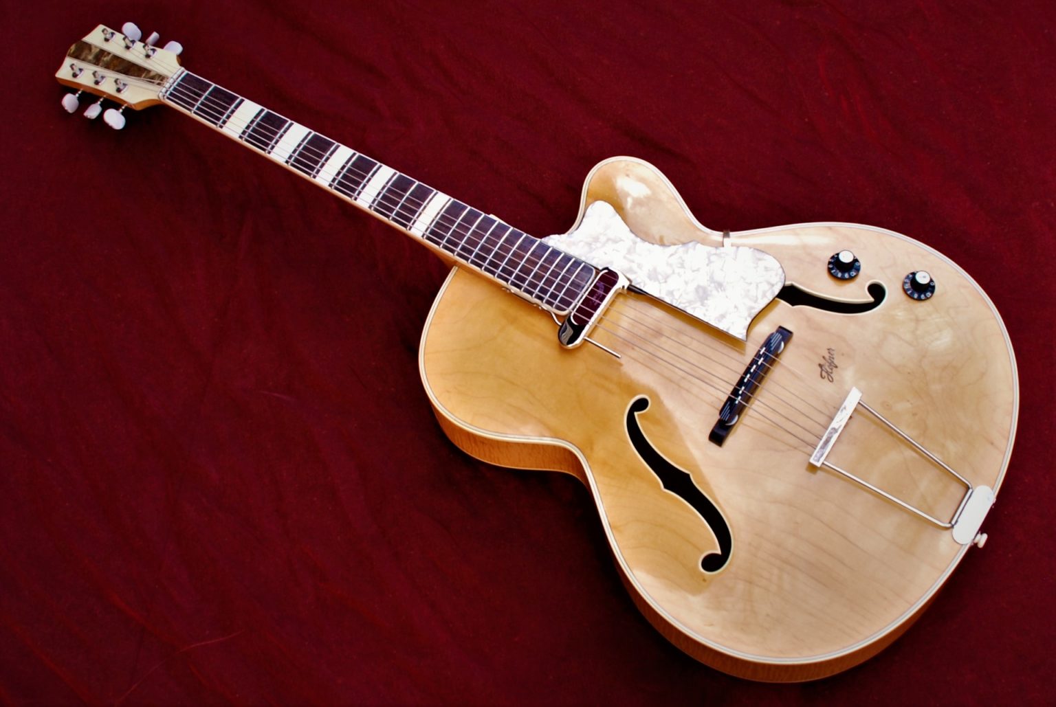 Arthur Lang Gitarre 1960er Jahre Luis Guitar Garage