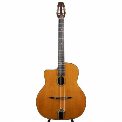 Linkshänder Favino Gypsy Jazz-Gitarre von Anton Sandner