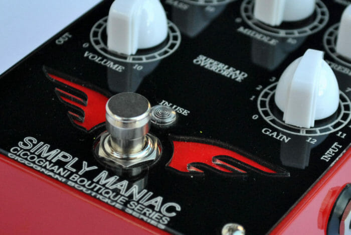 CICOGNANI – SIMPLY MANIAC SUPERLEAD OVERDRIVE - CICOGNANI ENGINEERING