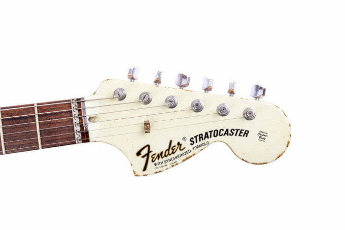 Fender Custom Shop Stratocaster ’69 Relic Aged Vintage White – Bild 6