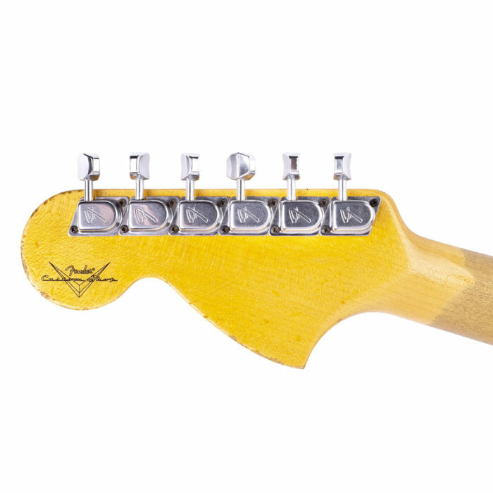 Fender Custom Shop Stratocaster ’69 Relic Aged Vintage White – Bild 11