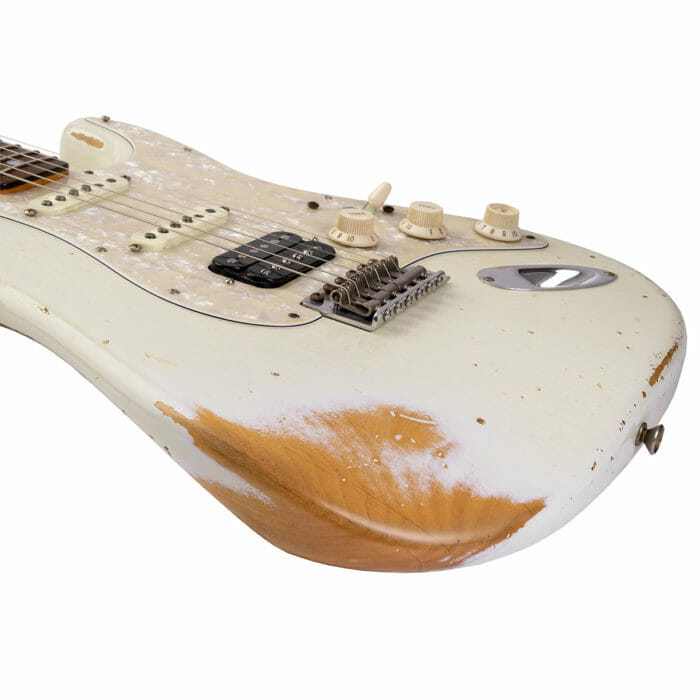 Fender Custom Shop Stratocaster ’69 Relic Aged Vintage White - Fender