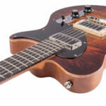 K´mo Downtown Deluxe Tobacco Burst – Bild 5