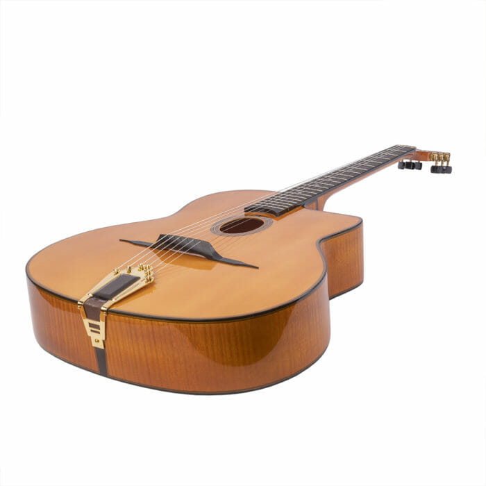 Anton Sandner Favino Gypsy Jazz-Gitarre mit „Petite Bouche“ 2022/ Nr.11 LFM7 – Bild 8