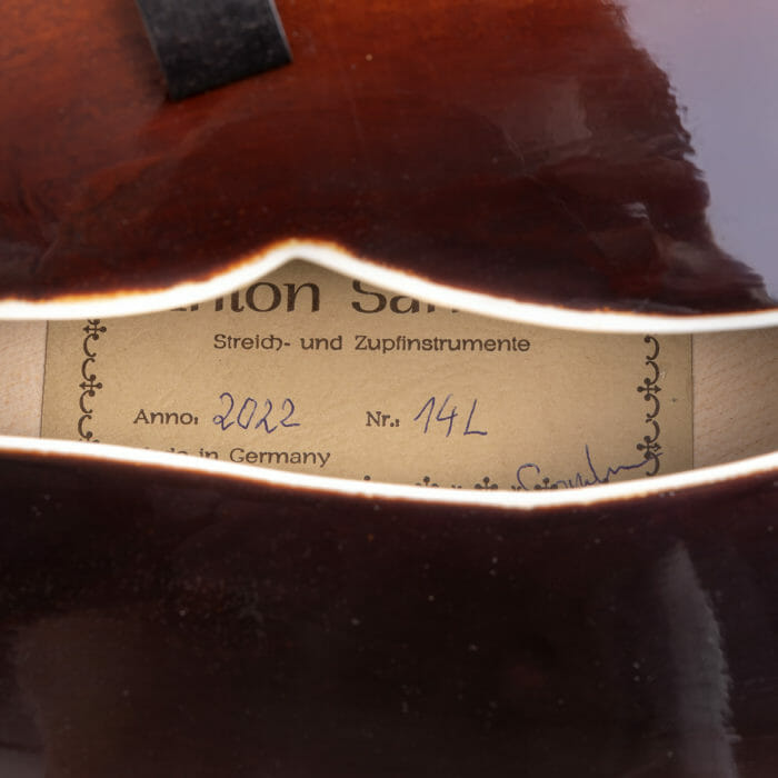 Anton Sandner Archtop Jazzgitarre 2022 Nr.14 L224 – Bild 6