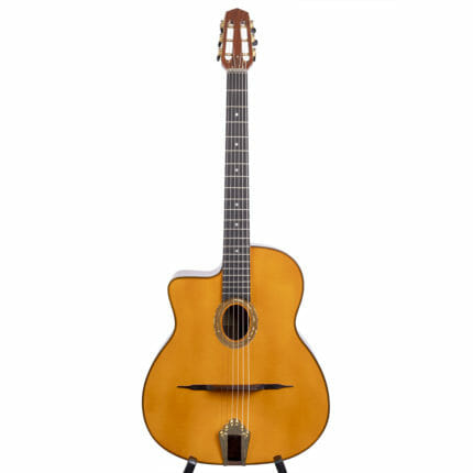 Anton Sandner Selmer Gypsy Jazz-Gitarre mit „Petite Bouche“ 2022/ Nr.11 LSM5L Linkshänder-Modell