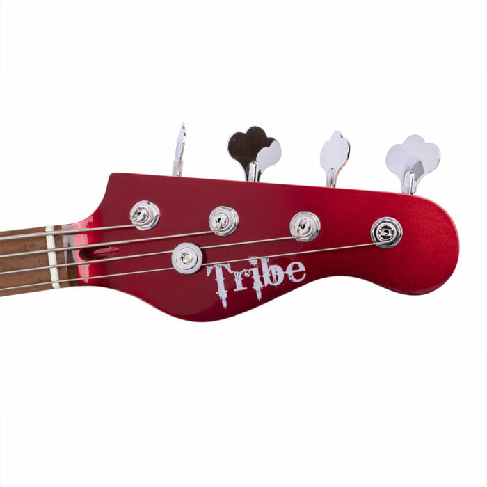 Tribe Shob 4 Active Bass Red Passion - Tribe Guitars