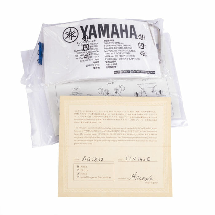 YAMAHA SG1802 P90 Black - Yamaha Music