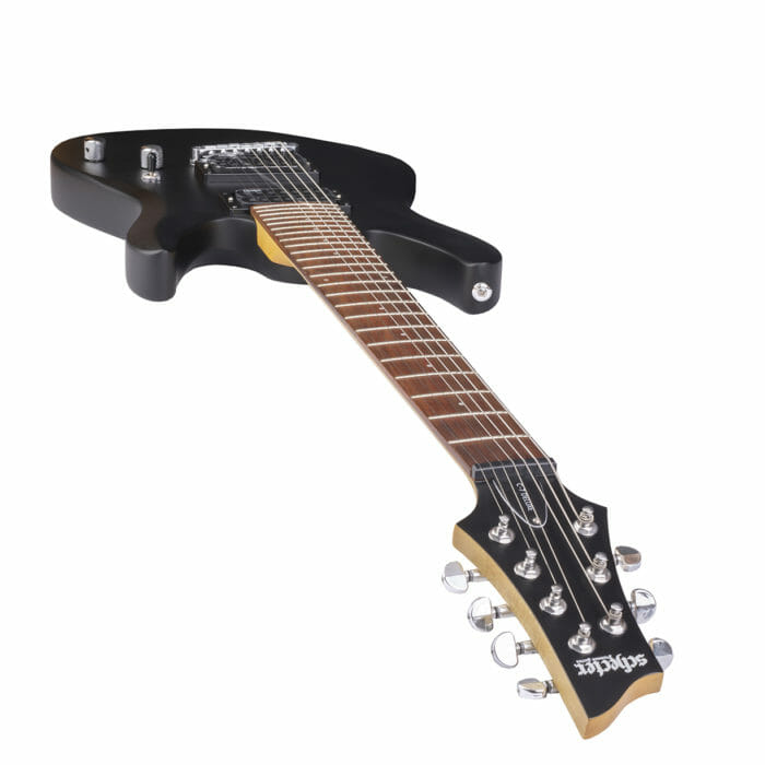 SCHECTER C-7 Deluxe Satin Black – Bild 3