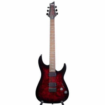 SCHECTER Omen Elite 6 Black Cherry Burst