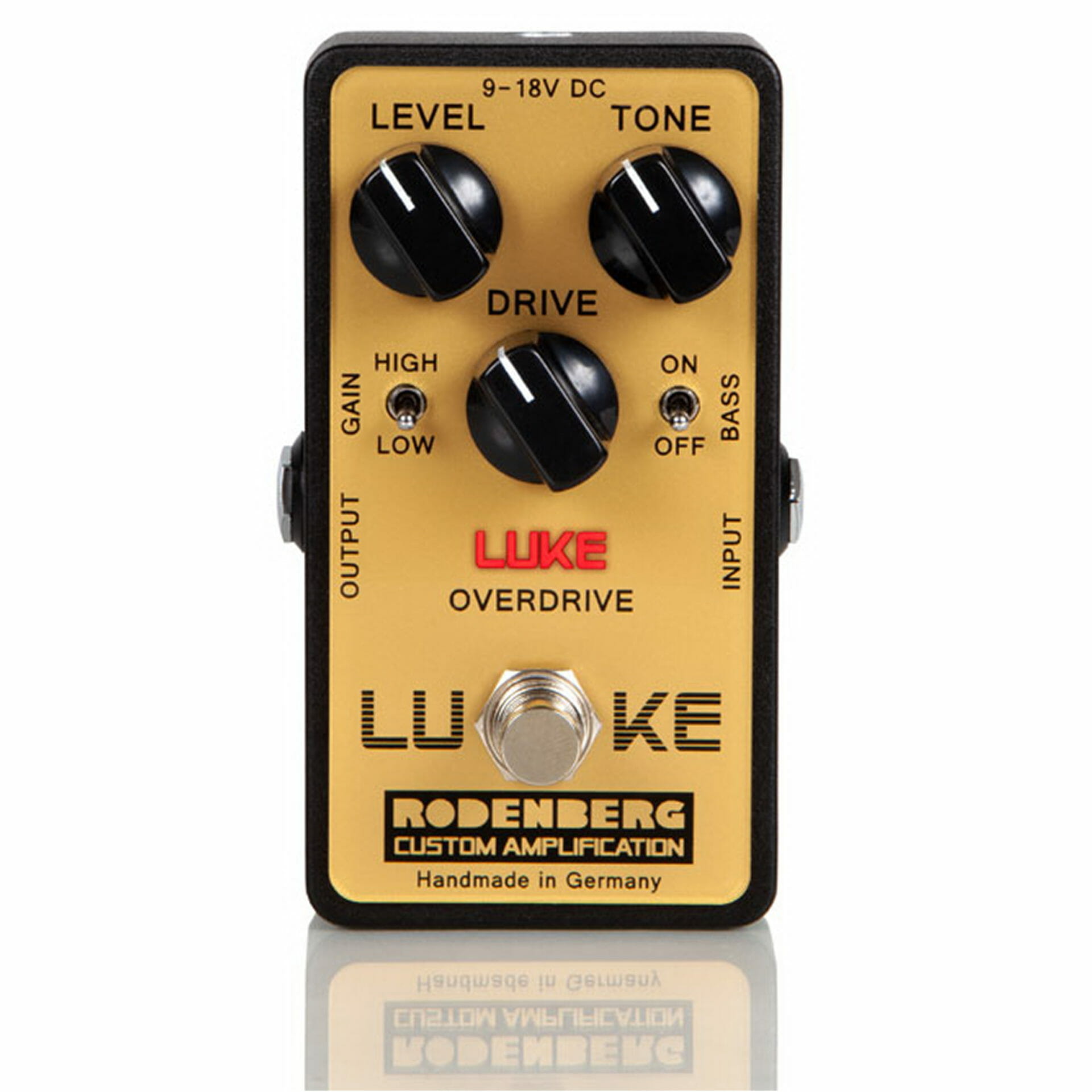 LUKE-front-01 LUKE OD – Steve Lukather Signature Overdrive Pedal – Bild 1