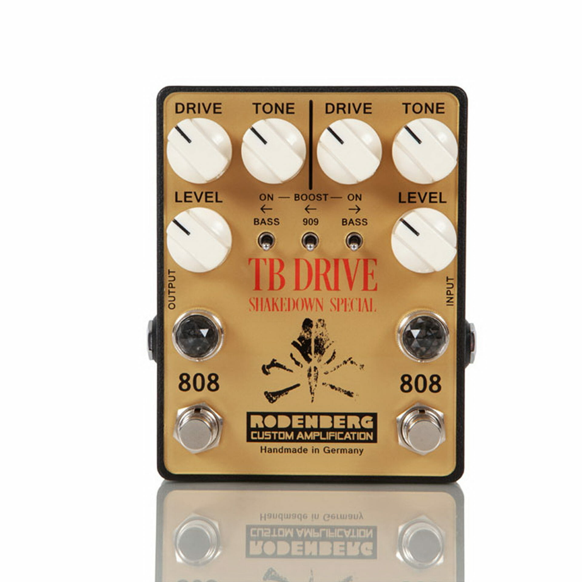Shakedown-front-01 TB Drive Shakedown Special – Tyler Bryant Signature Overdrive Pedal – Bild 1