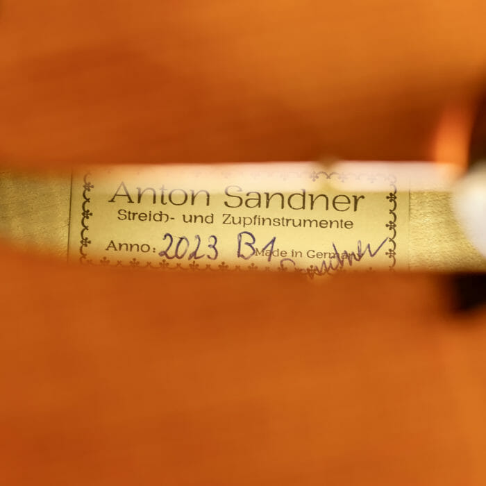 Anton Sandner Archtop Akustikbass 2023-B1 – Bild 10
