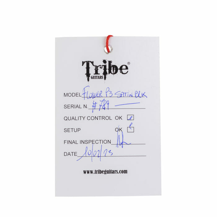 Tribe Flower P3 MN Satin Solid Black – Bild 11