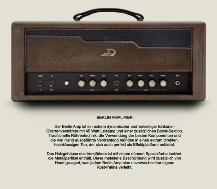 Duesenberg Berlin Amplifier mit 1x12 er Cab – Bild 6
