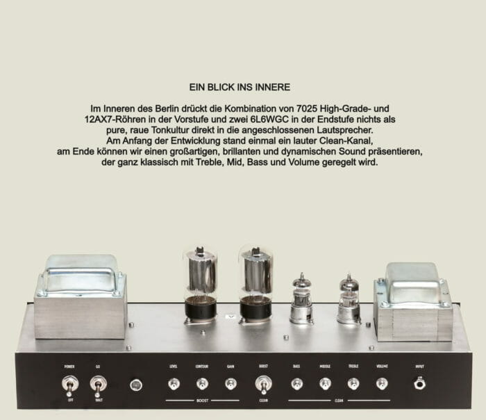 Duesenberg Berlin Amplifier mit 1x12 er Cab – Bild 2