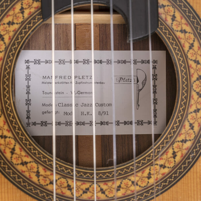 Manfred Pletz Classic Jazz Custom 1991 – Bild 3