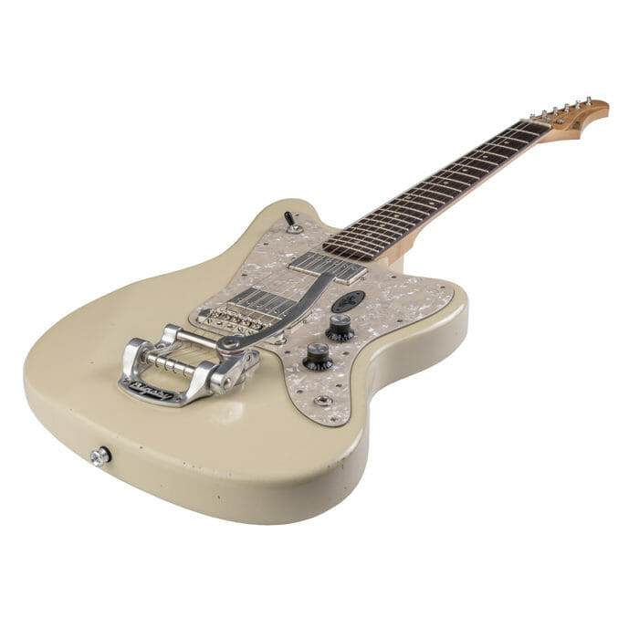 Maybach Jazpole 63 Bigsby B5 Vintage White Aged – Bild 4