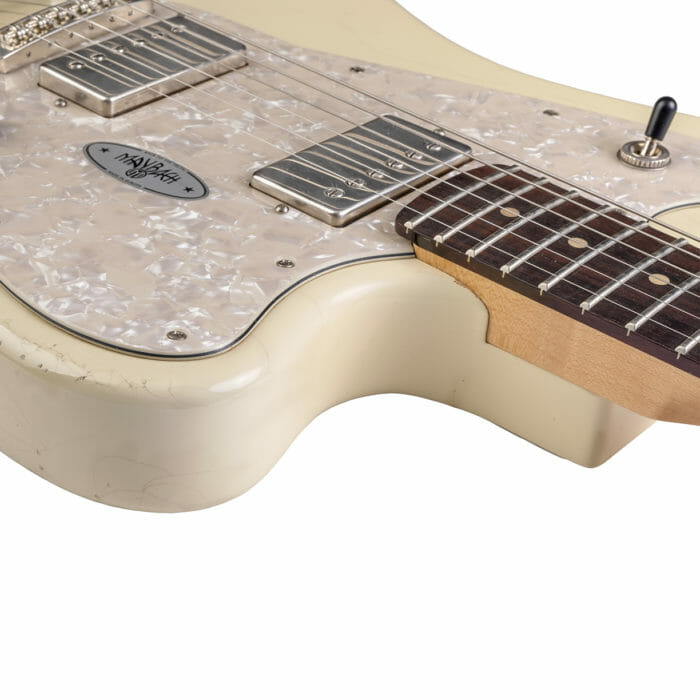 Maybach Jazpole 63 Bigsby B5 Vintage White Aged – Bild 6