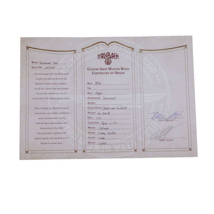 Maybach Stradovari Masterbuilt S61 „Black over Sunburst“ – Bild 13