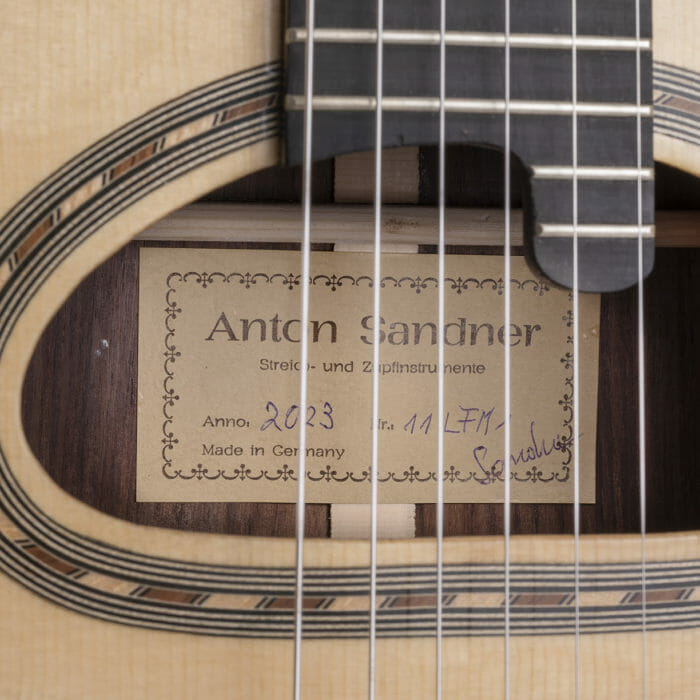 Anton Sandner Gypsy Jazz-Gitarre mit "Grande Bouche" 2023/ Nr.11 LFM1 – Bild 5