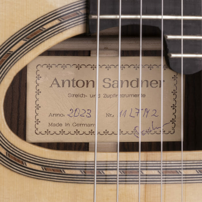 Anton Sandner Gypsy Jazz-Gitarre mit "Grande Bouche" 2023/ Nr.11 LFM2 – Bild 12