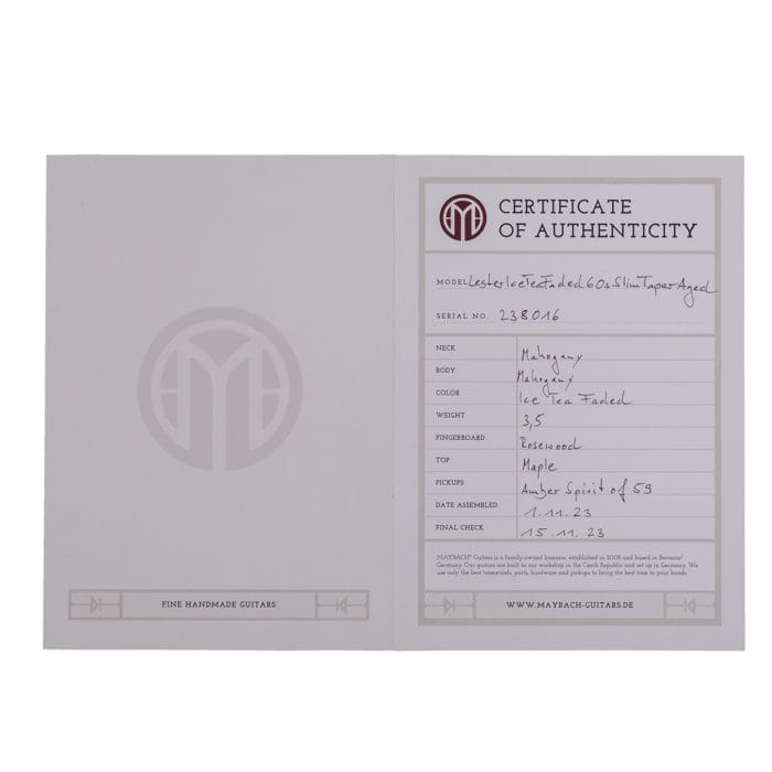 Maybach Lester Ice Tea Faded 60s Slim Taper Aged – Bild 12