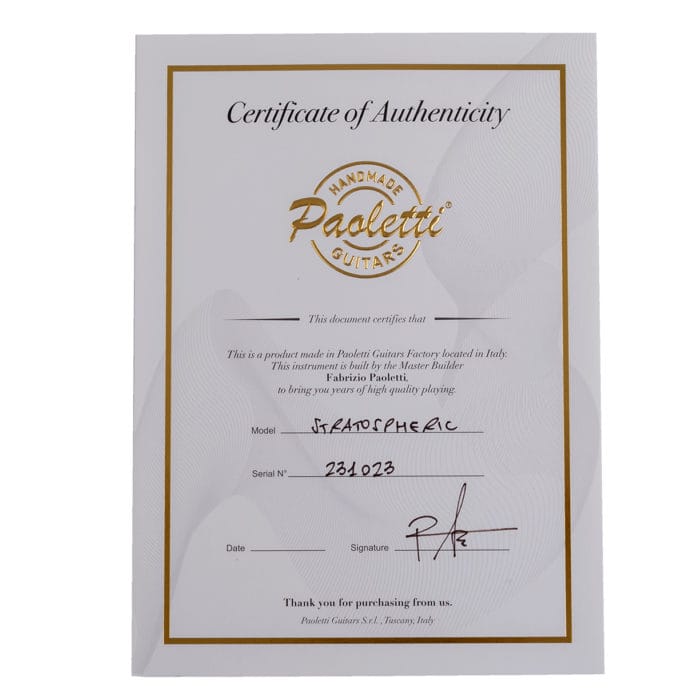 Paoletti - Stratospheric Loft HSS-700 Dante heavy Black – Bild 15