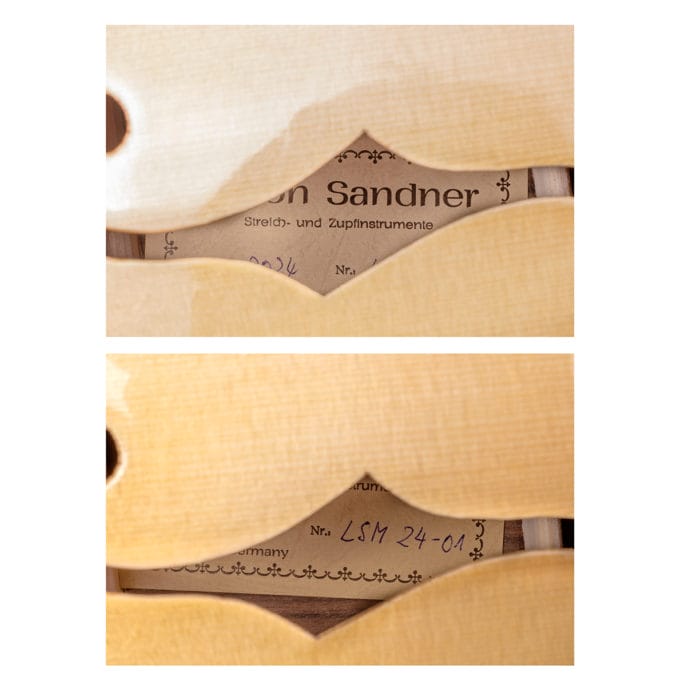 Anton Sandner Selmer Gypsy Jazz-Gitarre mit F-Löchern LSM 24-01 – Bild 11