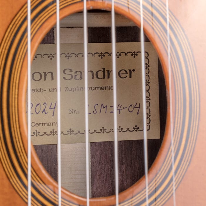 Anton Sandner Selmer Gypsy Jazz-Gitarre mit O-Loch LSM 24-04 – Bild 11
