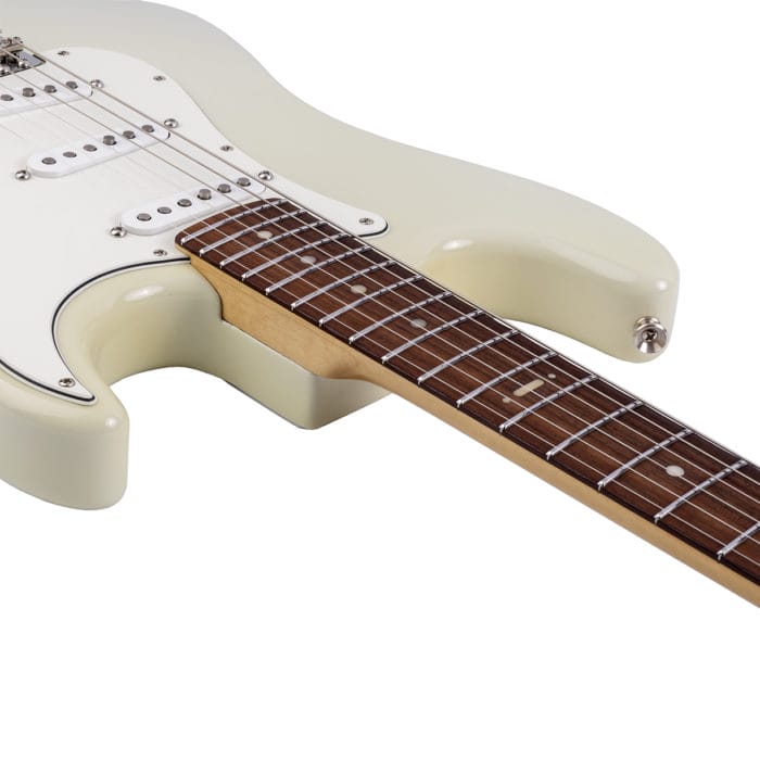 Hansen S-Style Gitarre in Olympic White – Bild 5