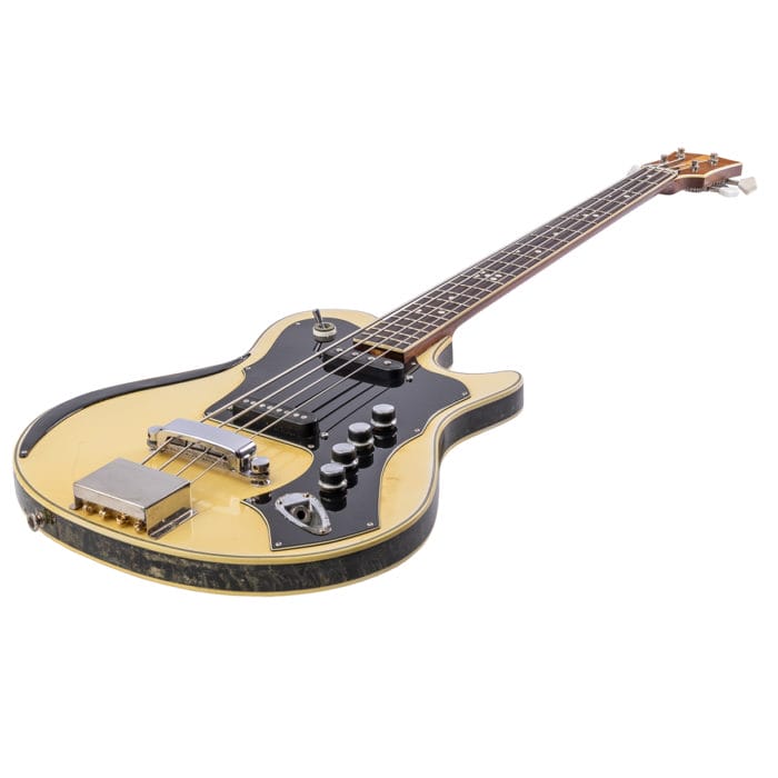 Heinz Seifert Favorit Single Cutaway Style Shortscale Bass 80er Jahre – Bild 4