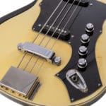 Heinz Seifert Favorit Single Cutaway Style Shortscale Bass 80er Jahre – Bild 10