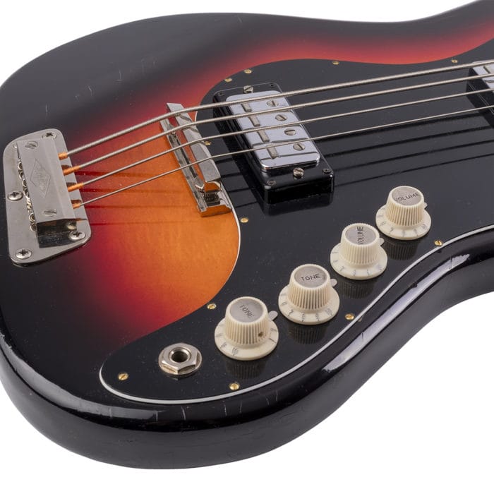 Höfner / Hofner Bass 185 Artist 3 tone sunburst 60er Jahre – Bild 5
