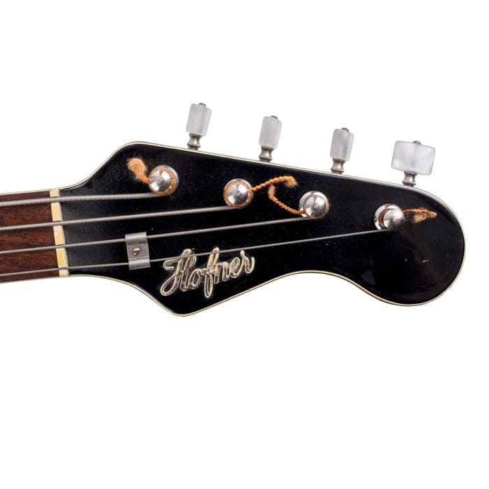 Höfner / Hofner Bass 185 Artist 3 tone sunburst 60er Jahre – Bild 10