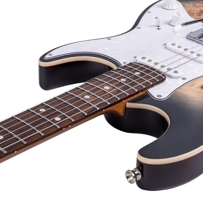 Jet Guitars JS-450 QTB R Transparent Brown – Bild 8