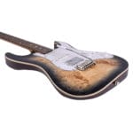 Jet Guitars JS-450 QTB R Transparent Brown – Bild 5