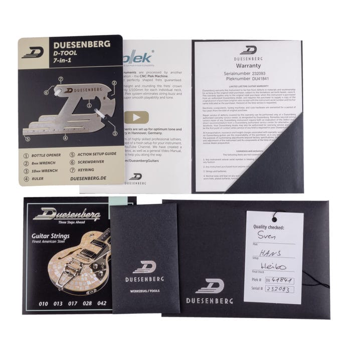 Duesenberg Alliance Series Jeff DaRosa Catalina Green Burst – Bild 12