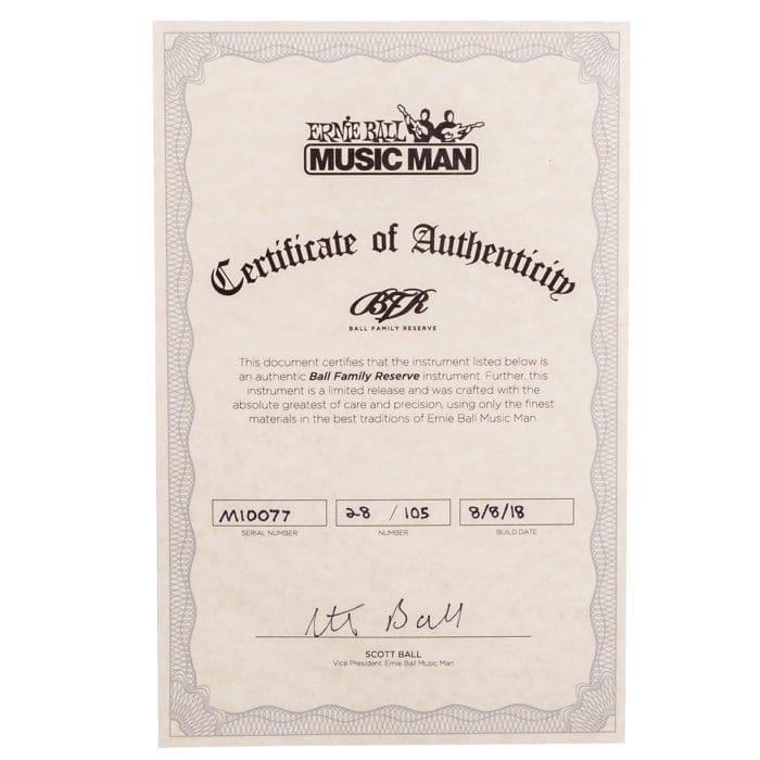 Music Man USA John Petrucci Majesty 6 BFR Cinnabar Red - Limited Edition – Bild 12