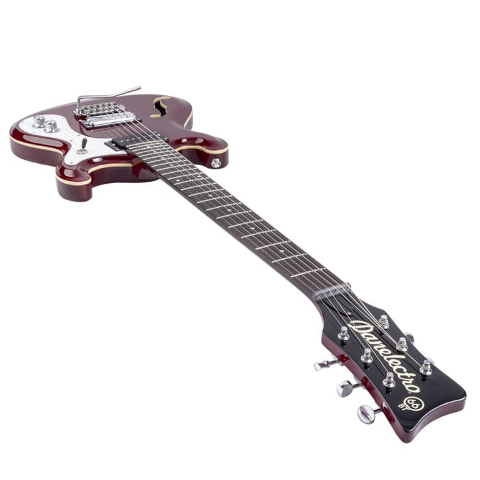 Danelectro 66 BT TR Baritone Transparent Red – Bild 4