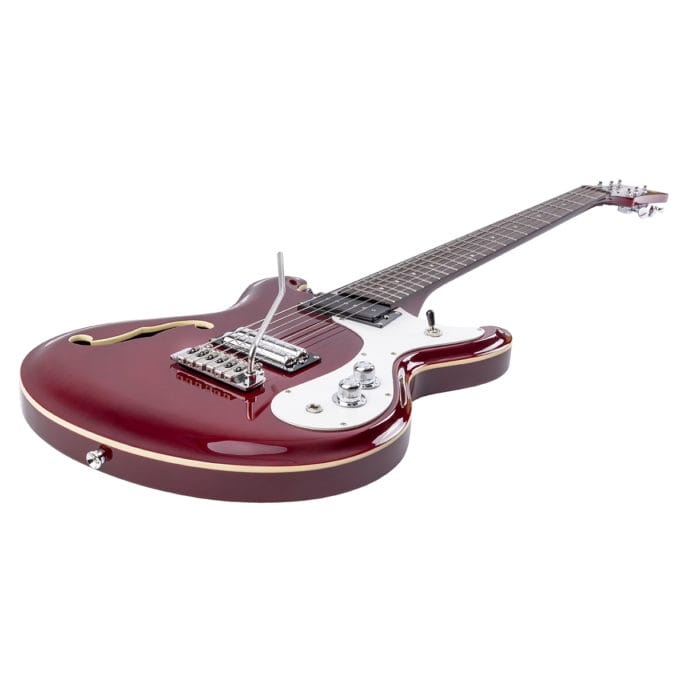 Danelectro 66 BT TR Baritone Transparent Red – Bild 3