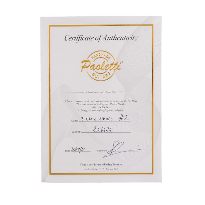 Paoletti-CRUZ Limited Edition-Cream #2 – Bild 14