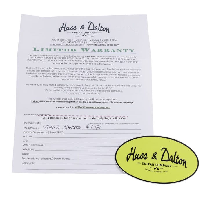 Huss & Dalton TOM-R – Bild 12