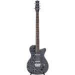 Danelectro 56 Black Crackle Baritone