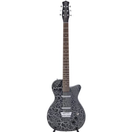 Danelectro 56 Black Crackle Baritone