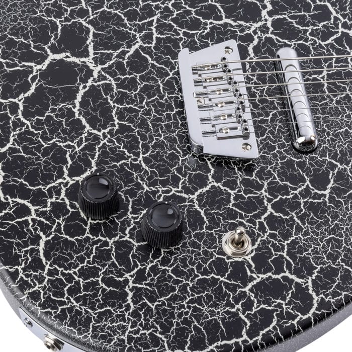 Danelectro 56 Black Crackle Baritone – Bild 9