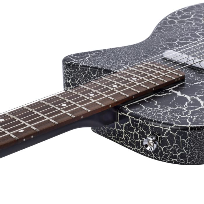 Danelectro 56 Black Crackle Baritone – Bild 11