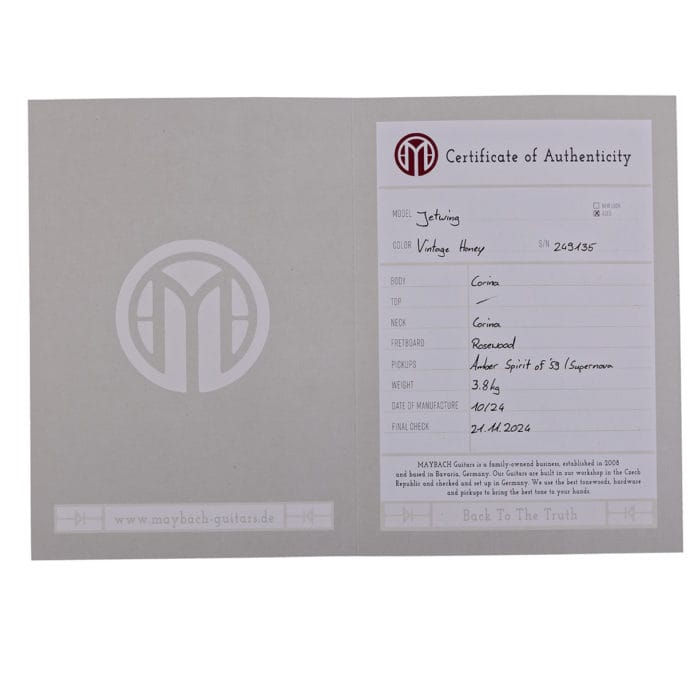 Maybach Jetwing k Vintage Honey – Bild 13